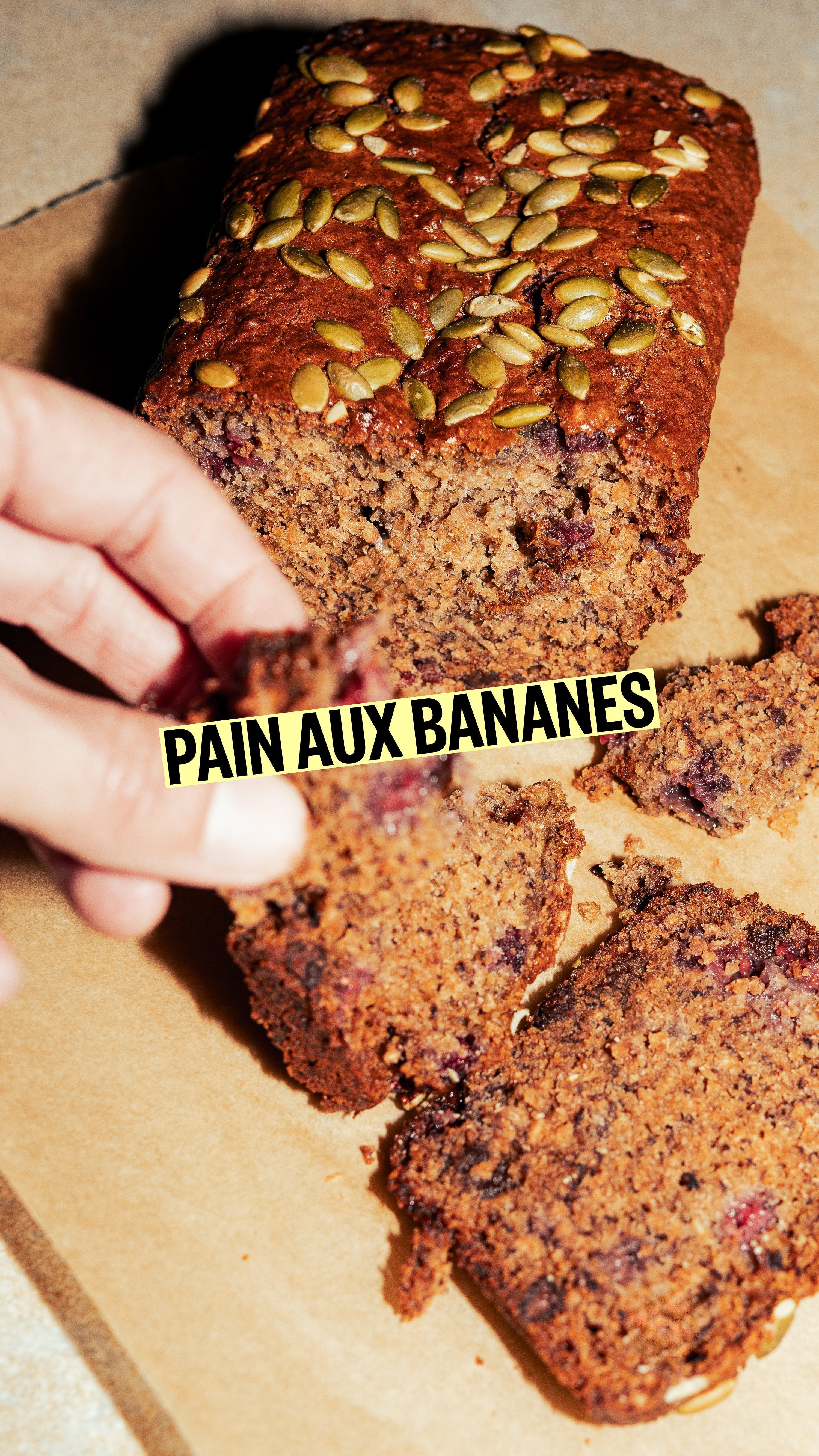 PAIN AUX BANANES PROTÉINÉ