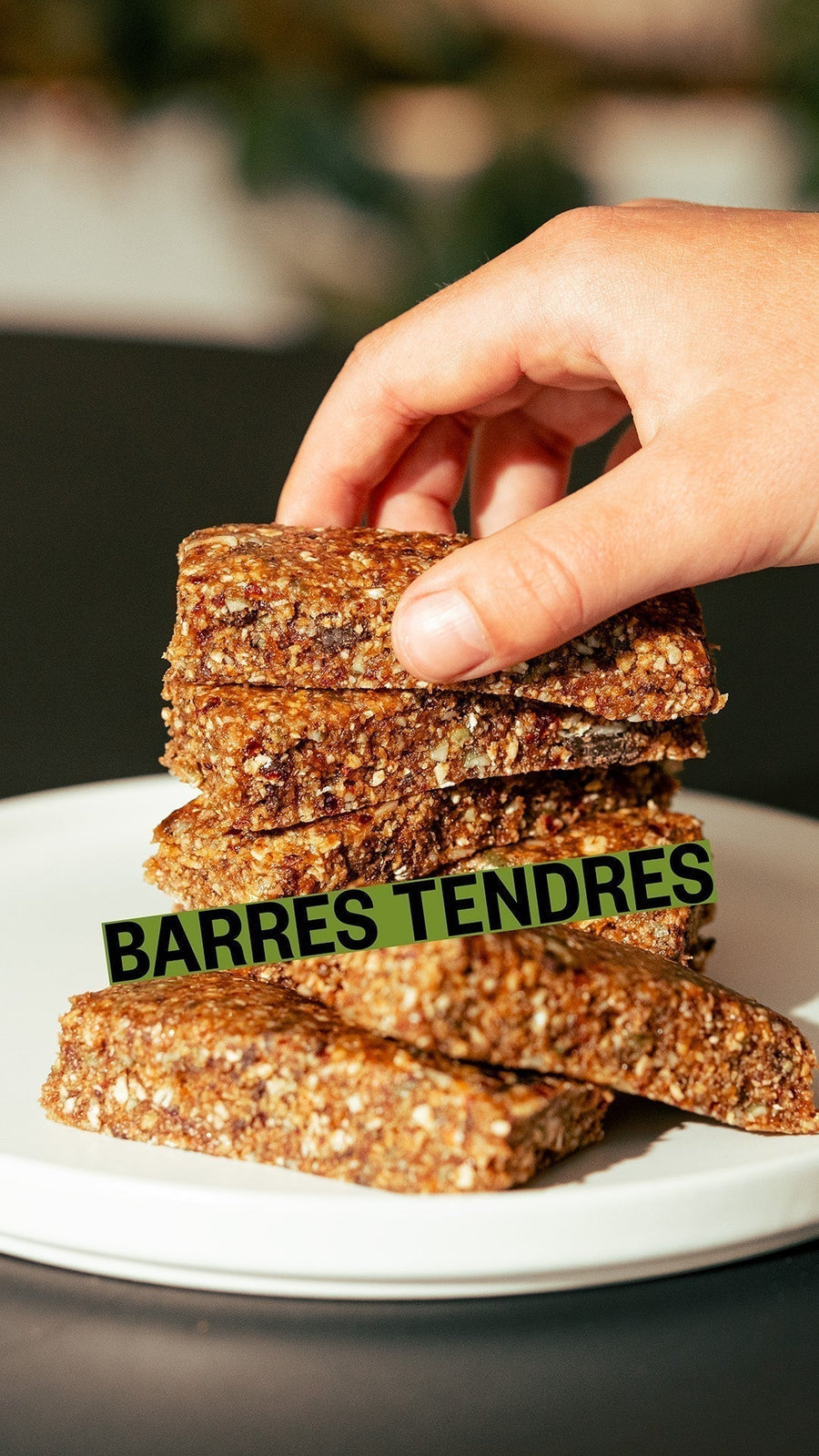 BARRES TENDRES SANS CUISSON À LA PVT