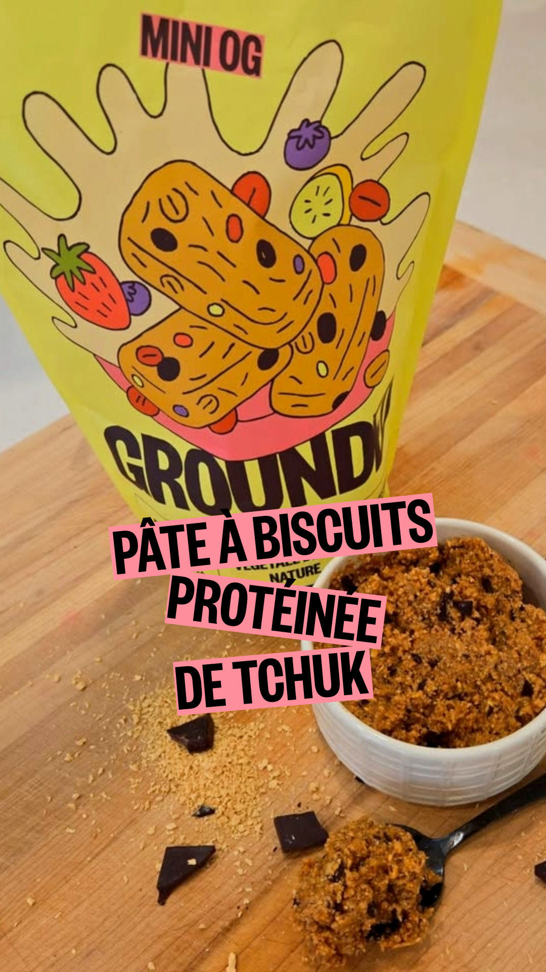 PÂTE À BISCUITS PROTÉINÉE