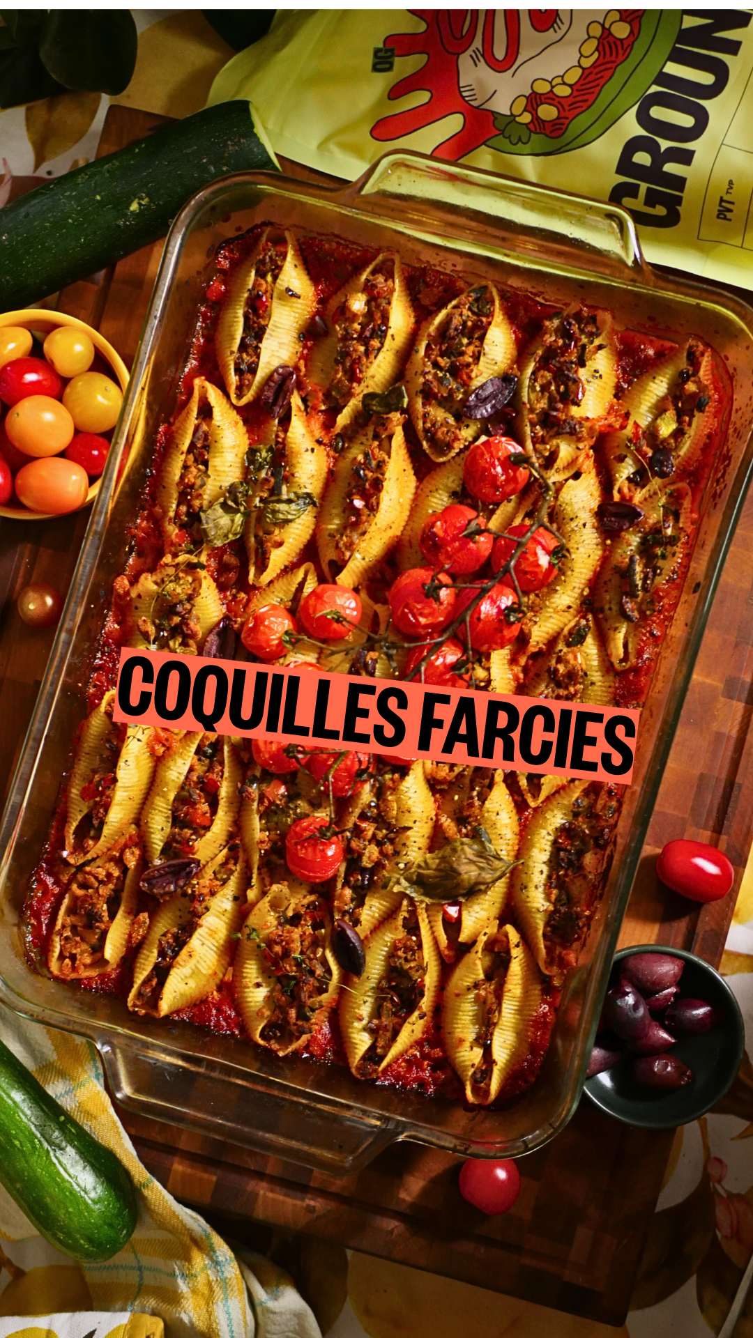 COQUILLES FARCIES À LA MÉDITÉRANÉENNE