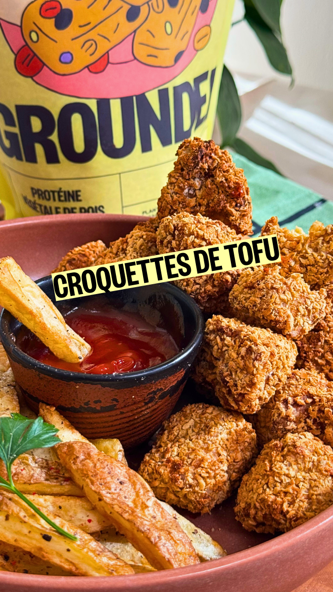 CROQUETTES DE TOFU ET PVT