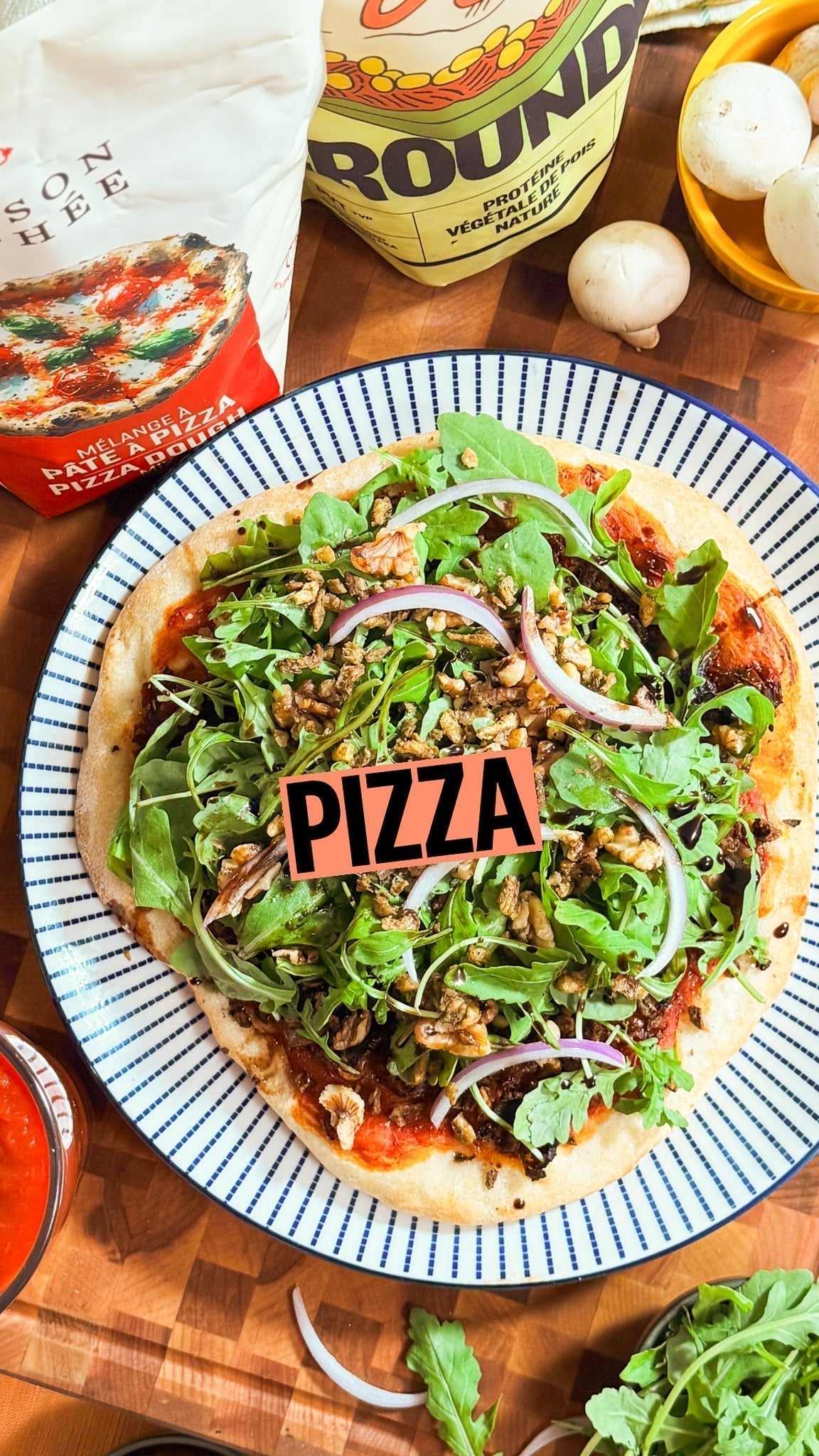 PIZZA À L'ITALIENNE À LA PVT